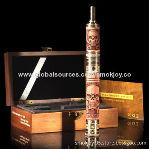 Smokjoy Electronic Cigarette 510 Rebuildable/Wooden Atomizers, N Fire LA2, 2.5mL Volume